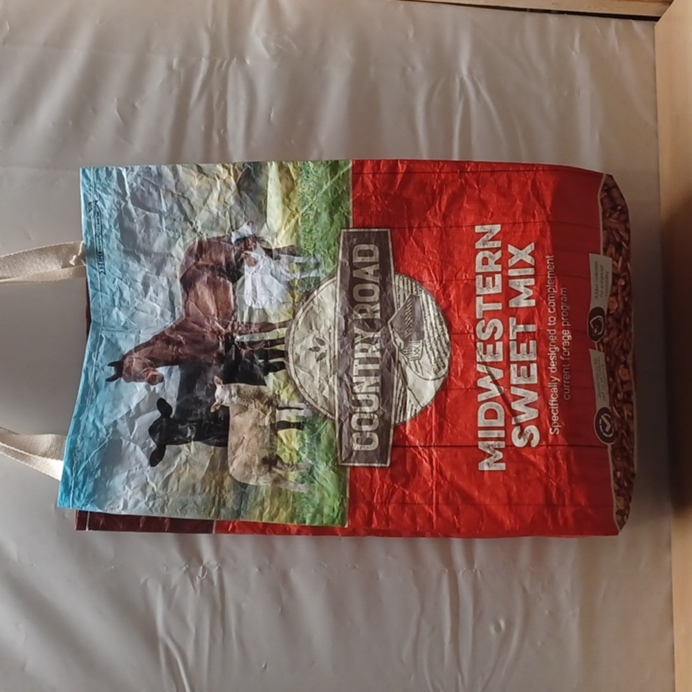 Upcycle Country Road Midwestern Sweet Mix Feed Bag